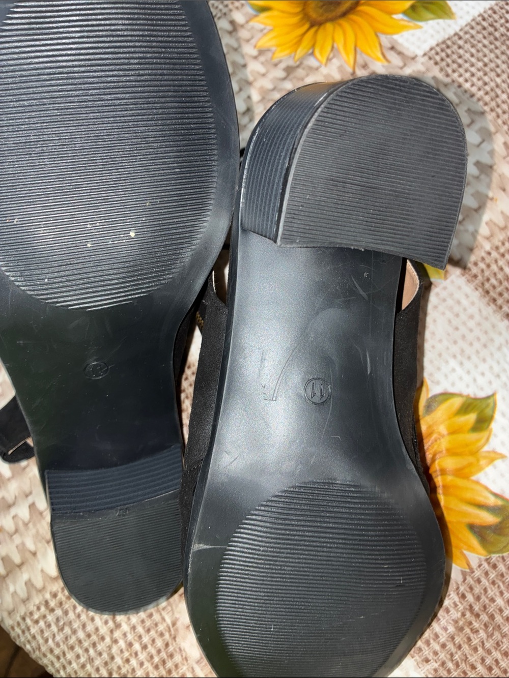torrid Black Open-Toe Slingback Heels with Cutout Detail - Picture 7 of 10